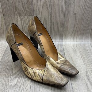 Vintage Casadei Snakeskin Heels